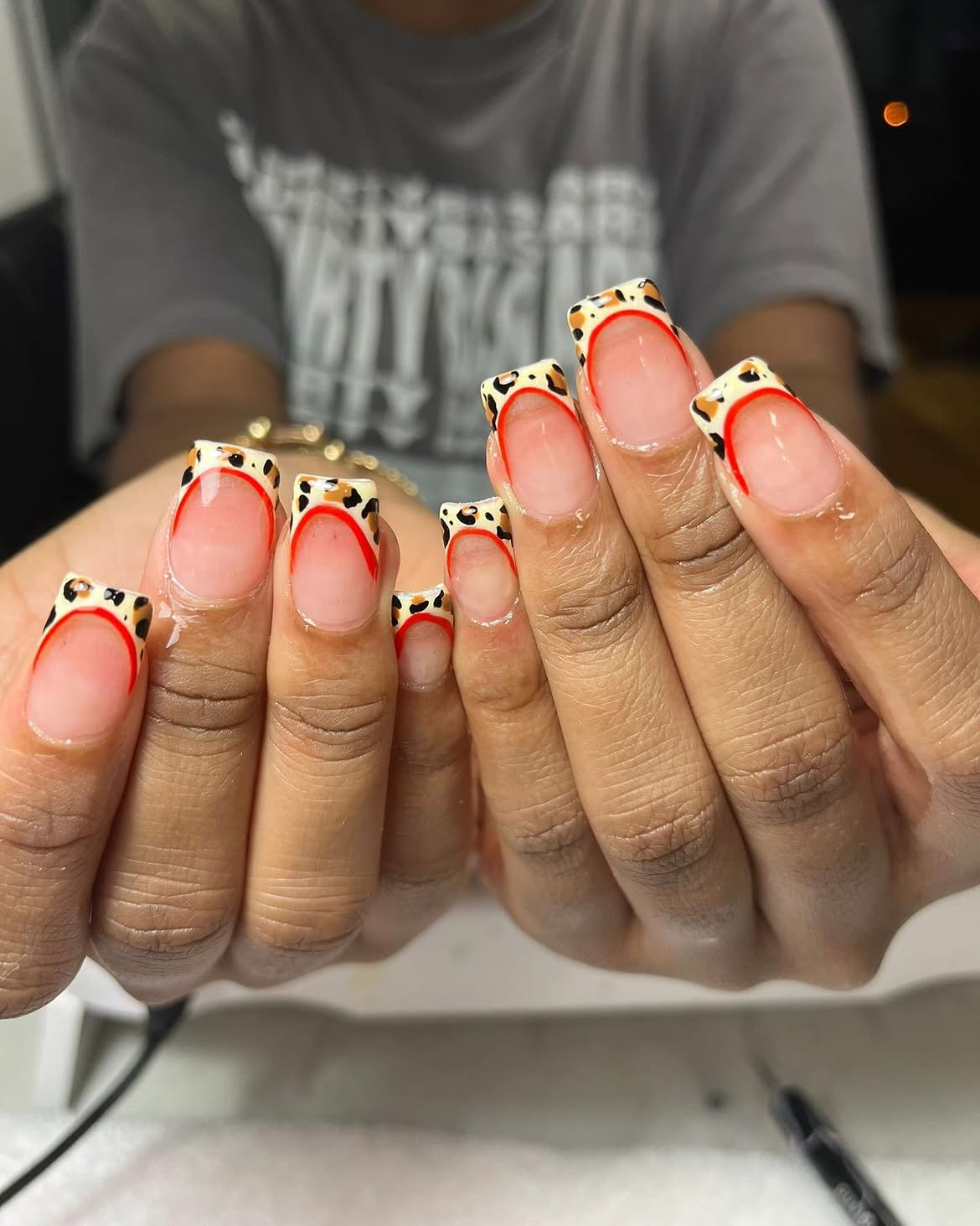 Featured custom nail set by Brickk Nailz